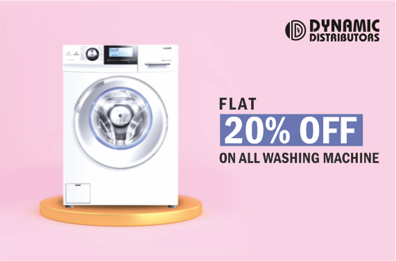 Washing Machine offer 20% off - Dynamic Distributors