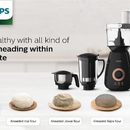 PHILIPS 750W Mixer Grinder with 4 Jars (HL7707/00, Black )