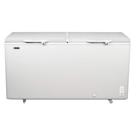 Elanpro 520 Litre Double Door Hard Top Combo Cooler with 5 Star Rating Energy Efficiency, White, EF555G