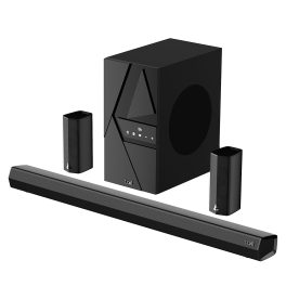 boAt Aavante Bar 3600, 500 Watts, 5.1 Bluetooth Channel Soundbar, Black