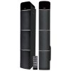 Akai TS-90, 90 Watts Wireless Bluetooth Dual Tower Speaker with Wireless Mic, Black