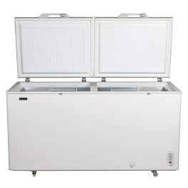 Elanpro 520 Litre Double Door Hard Top Combo Cooler with 5 Star Rating Energy Efficiency, White, EF555G