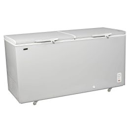 Elanpro 520 Litre Double Door Hard Top Combo Cooler with 5 Star Rating Energy Efficiency, White, EF555G