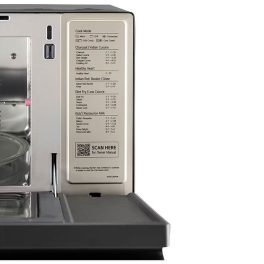 LG 32L Charcoal Convection Microwave Oven (MJEN326PKW, Black)