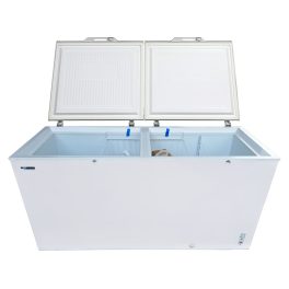 Elanpro 520 Litre Double Door Hard Top Combo Cooler with 5 Star Rating Energy Efficiency, White, EF555G