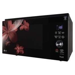 LG 32L Charcoal Convection Microwave Oven (MJEN326PKW, Black)