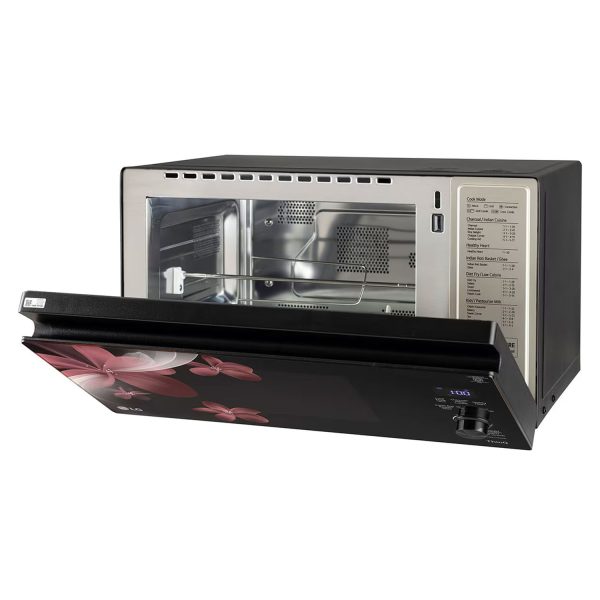 LG 32L Charcoal Convection Microwave Oven (MJEN326PKW, Black)