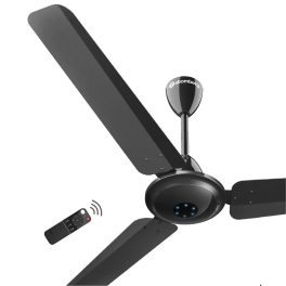Atomberg 1200MM (48 Inch) BLDC Ceiling Fan with Remote Control and LED Indicators, Black, IKANO