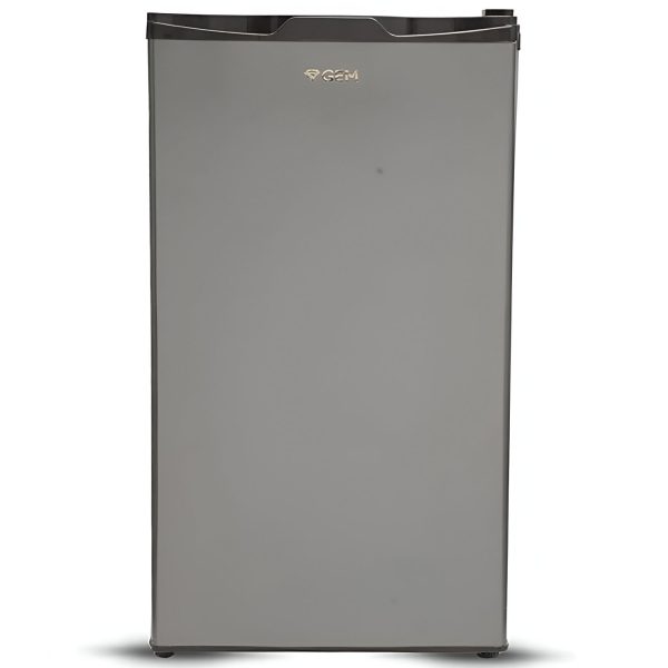GEM 92 Litre Minibar Fridge with 1 Star Rating and Silent Operation, Silver, GRN120HSTP