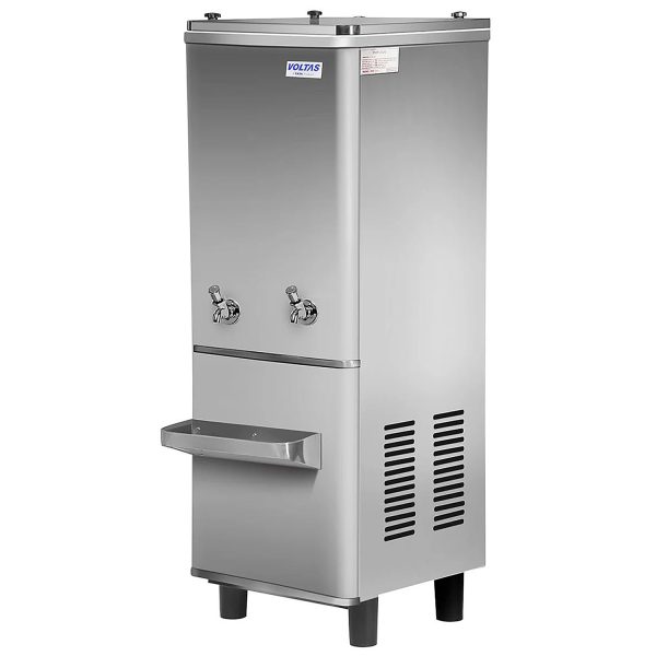 Voltas 40/80 FSS, 80 Litre Water Cooler with 40 Litre Cooling Capcacity with Fully Stainless Steel Body, Silver