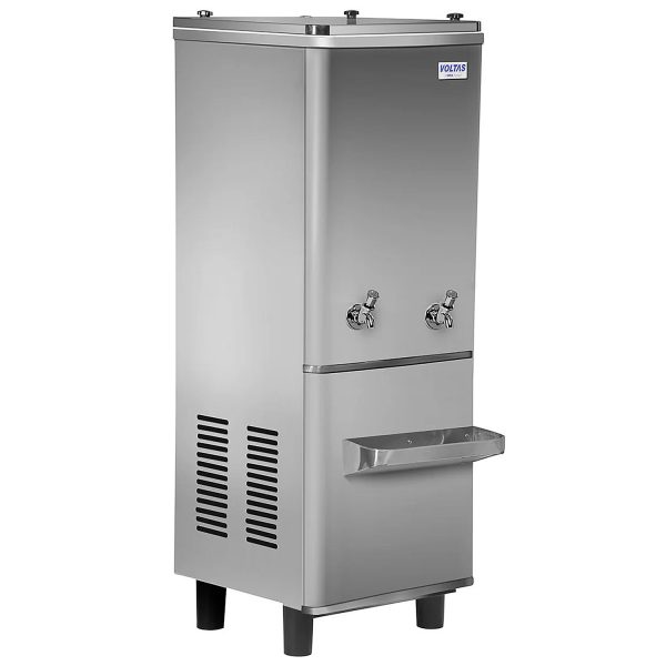Voltas 40/80 FSS, 80 Litre Water Cooler with 40 Litre Cooling Capcacity with Fully Stainless Steel Body, Silver
