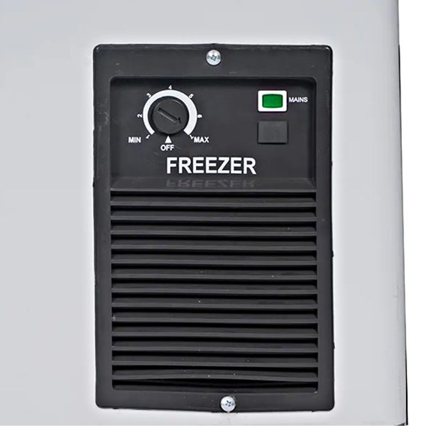 Voltas 326 Litre Glass Top Deep Freezer with 5 Star Rating and Inbuilt LED Lights, White, GT440GA5