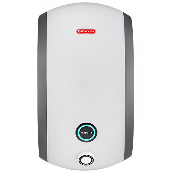 Racold Altroi+, 5 Star 6 Litre 6.5 Pressure Bar 3000 W Instant Water Heater with Smart LED ring, Installation Pipe and Electric Plug, White