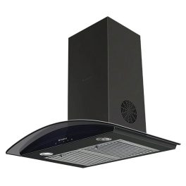Faber 60 CM Chimney (HOOD FEEL 3D T2S2 BK TC LTW 60, Black)