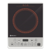 Bajaj Majesty ICX Pearl, 1900 Watt Induction Cooktop with Pan Sensor, Voltage Pro Technology and 8 Pre Set Menus, Black