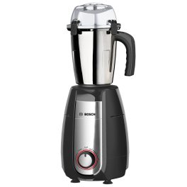 Bosch MGM8842GIN, 1000 Watt 4 Jar Mixer Grinder with Stone Pounding Technology and 5 Year Motor Warranty, Grey