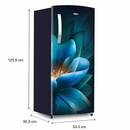 Whirlpool 215 Impro Prm, 192 Litre 3 Star Single Door Refrigerator with Fast Ice Making and Upto 7 Days of Garden Freshness, Saphire Forest