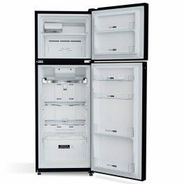 Whirlpool IF INV ELT 278GD, 231 Litre 2 Star Double Door Intellisense Inverter Technology and 17 Hours Cooling Retention, Crystal Black