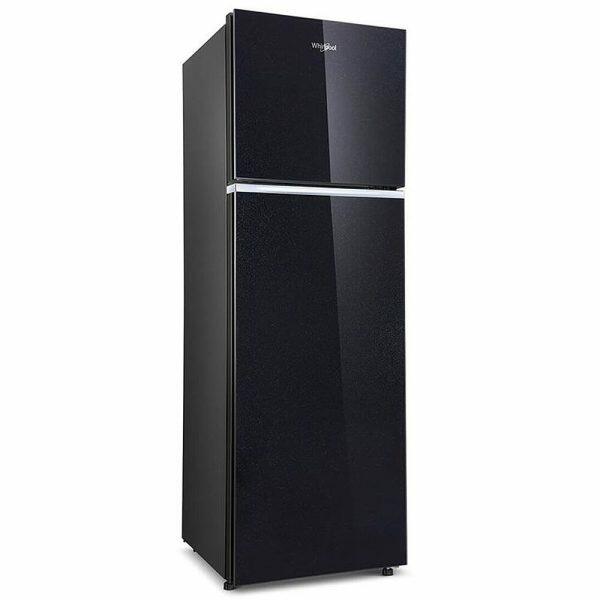 Whirlpool IF INV ELT 278GD, 231 Litre 2 Star Double Door Intellisense Inverter Technology and 17 Hours Cooling Retention, Crystal Black