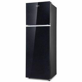 Whirlpool IF INV ELT 278GD, 231 Litre 2 Star Double Door Intellisense Inverter Technology and 17 Hours Cooling Retention, Crystal Black