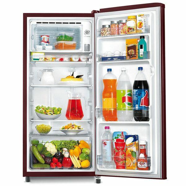 Whirlpool 215 IMPRO PRM 4S INV, 192L 4 Star Icemagic Pro Inverter Direct-Cool Single Door Refrigerator, 10 Years Warranty on Compressor, Wine Antelia