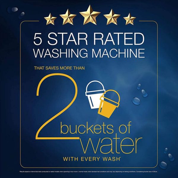 Whirlpool Whitemagic Elite Plus, 7.5 KG Fully Automatic Top Load Machine with Hard Water Wash, Zero Pressure Fill and 5 Star Rating, Grey
