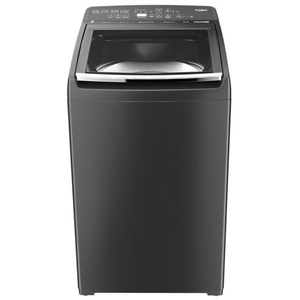 Whirlpool Stainwash Pro H, 5 Star Fully Automatic Top Load Machine with In Built Heater, Zero Pressure Fill Technology and Hard Water Wash, Grey