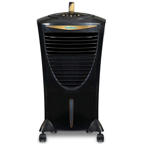 Symphony 31 Liter Air Cooler with Honeycomb Pad and Blower, Black, HICOOL 31I
