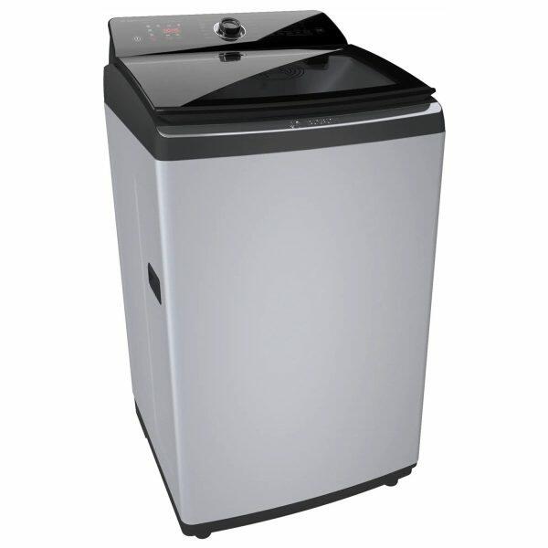 Bosch WOE703SOIN, 7 KG Fully Automatic Top Load Machine with Jog Dial and Soft Close Door, Silver