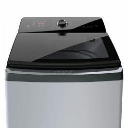 Bosch WOE703SOIN, 7 KG Fully Automatic Top Load Machine with Jog Dial and Soft Close Door, Silver