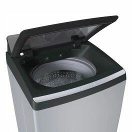 Bosch WOE703SOIN, 7 KG Fully Automatic Top Load Machine with Jog Dial and Soft Close Door, Silver