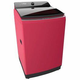 Bosch WOI755ROIN, 7.5 KG Fully Automatic Top Load with Jog Dial and Powerwave Wash System, Red
