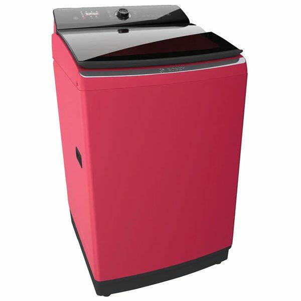Bosch WOI755ROIN, 7.5 KG Fully Automatic Top Load with Jog Dial and Powerwave Wash System, Red