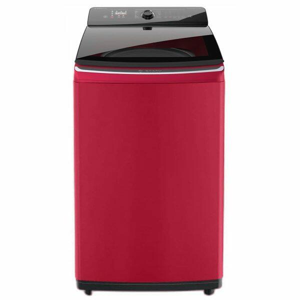 Bosch WOI755ROIN, 7.5 KG Fully Automatic Top Load with Jog Dial and Powerwave Wash System, Red