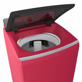 Bosch WOI755ROIN, 7.5 KG Fully Automatic Top Load with Jog Dial and Powerwave Wash System, Red