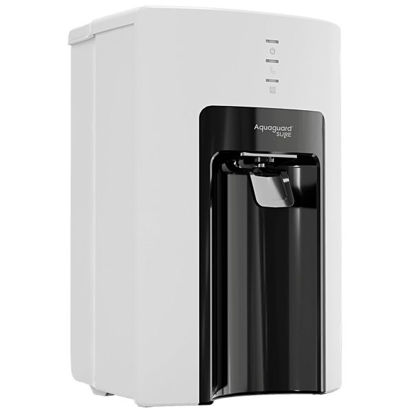 Eureka Champ UV, 6 Litre Storage Purifier for Muncipal Water with Energy Saving Mode, White