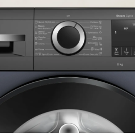 Bosch WGA1320SIN, 8 KG 1200 RPM Fully Automatic Front Load Machine with Stain Wash Selection with 8 Programes, Dark Lake