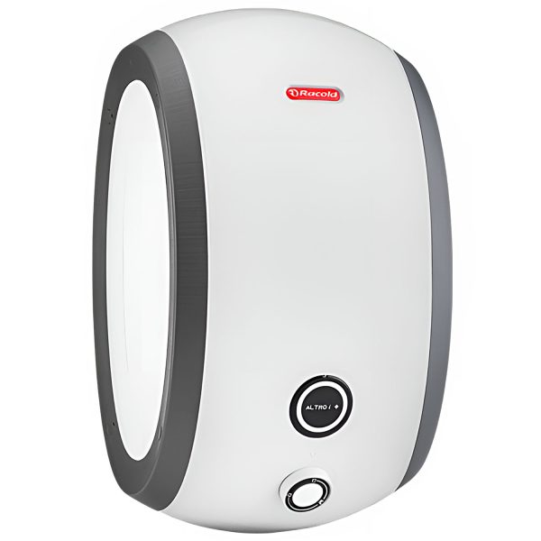 Racold Altroi+, 5 Star 6 Litre 6.5 Pressure Bar 3000 W Instant Water Heater with Smart LED ring, Installation Pipe and Electric Plug, White