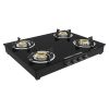 Bosch PNP0E6W10I, 4 Burner 60CM Cooktop with Lifetime Warranty on Glass, XXL Cooking Space and Cleaning Stand, Black