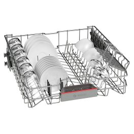 Bosch SMS6ITI, 13 Place IOT Enabled Freestanding Dishwasher with 3 Stage Rackmatic Design, Silver