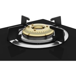 Bosch PNP0E6W10I, 4 Burner 60CM Cooktop with Lifetime Warranty on Glass, XXL Cooking Space and Cleaning Stand, Black