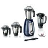 Bosch MGM8842DIN, 1000 Watt 4 Jar Mixer Grinder with Stone Pounding Technology, Dark Blue