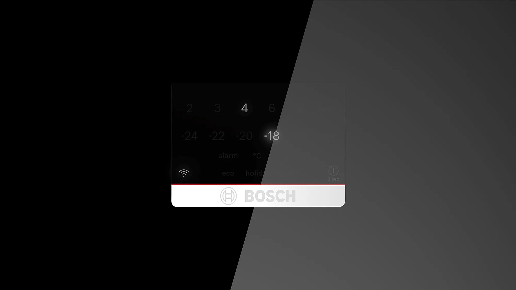 Bosch KGN56LB42I, 508 Litre 2 Star Bottom Freezer Refrigerator, Black Glass Bosch KGN56LB42I, 508 Litre 2 Star Bottom Freezer Refrigerator, Black Glass