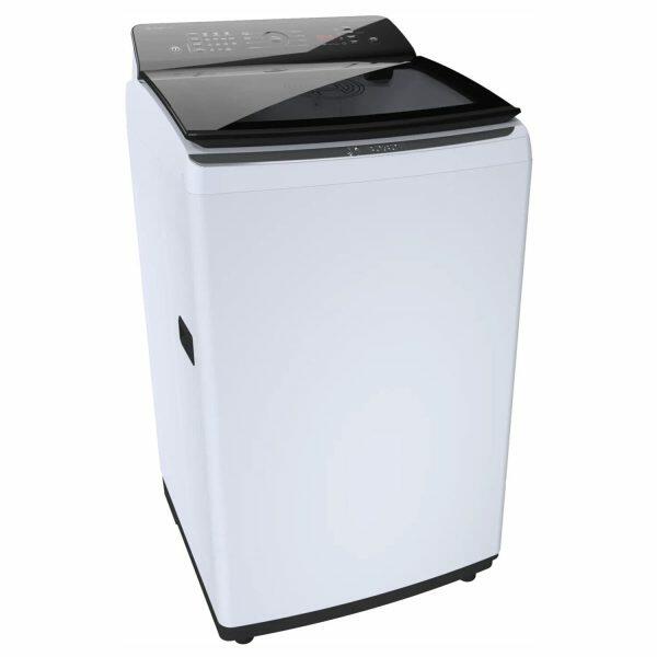 Bosch WOE751WOIN, 7.5 KG Fully Automatic Top Load Machine with Reload Function, White