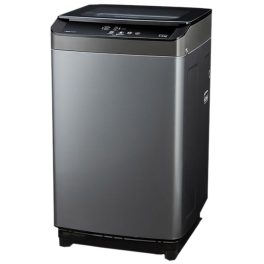 Voltas Beko WTL70UPGC, 7 KG Fully Automatic Top Load Machine with IPX4 Control Panel and Monsoon Dry, Grey