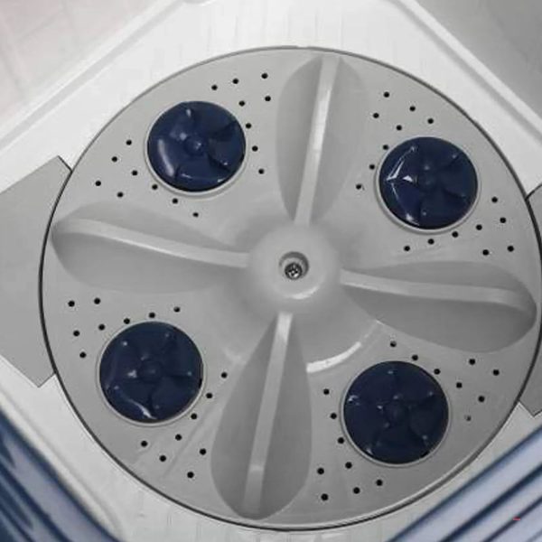 Voltas Beko WTT70DLIM, 7 KG Semi Automatic Machine with 3 Wash Programes and Two Way Waterfall, Burgandy