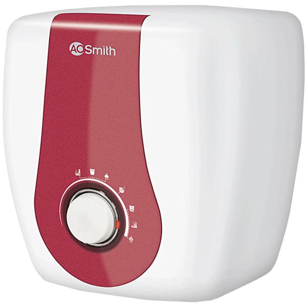 AO Smith Xpress, 6 Litre 5 Star Vertical Storage Geyser with Adjustable Thermostat Knob, White