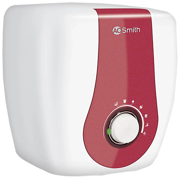 AO Smith Xpress, 6 Litre 5 Star Vertical Storage Geyser with Adjustable Thermostat Knob, White