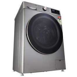 LG FHP1410Z7P, 10 KG 1400 RPM Fully Automatic Front Load Machine with Direct Drive Motor, Steam+ and LG ThinQ, Silver