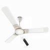 Atomberg 1200MM (48 Inch) BLDC Ceiling Fan with IOT and Remote and LED Indicators, Snow White, ERICA SMART